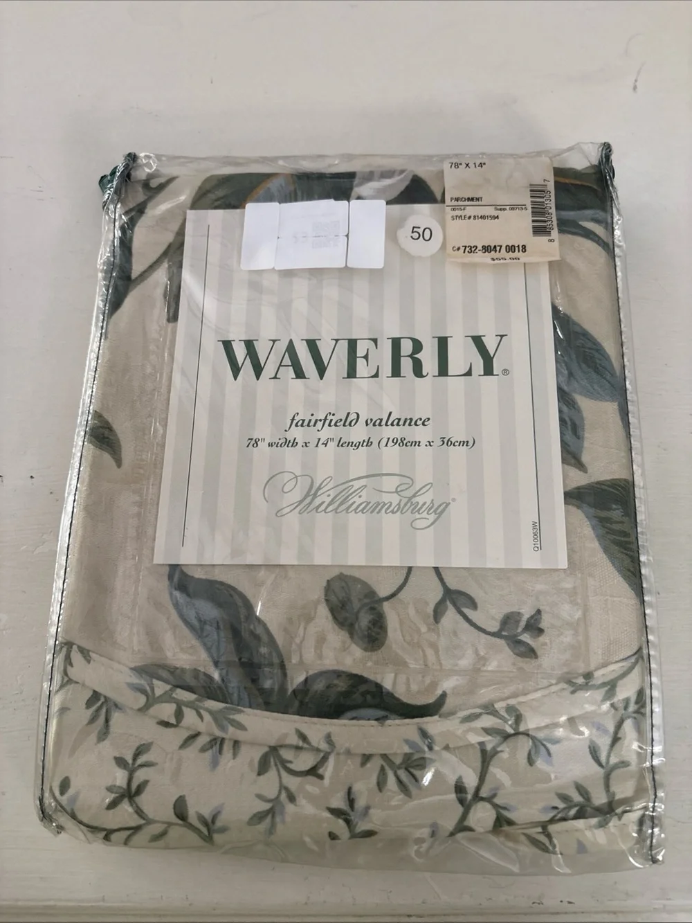 Waverly Fairfield Valance in Multicolor Floral